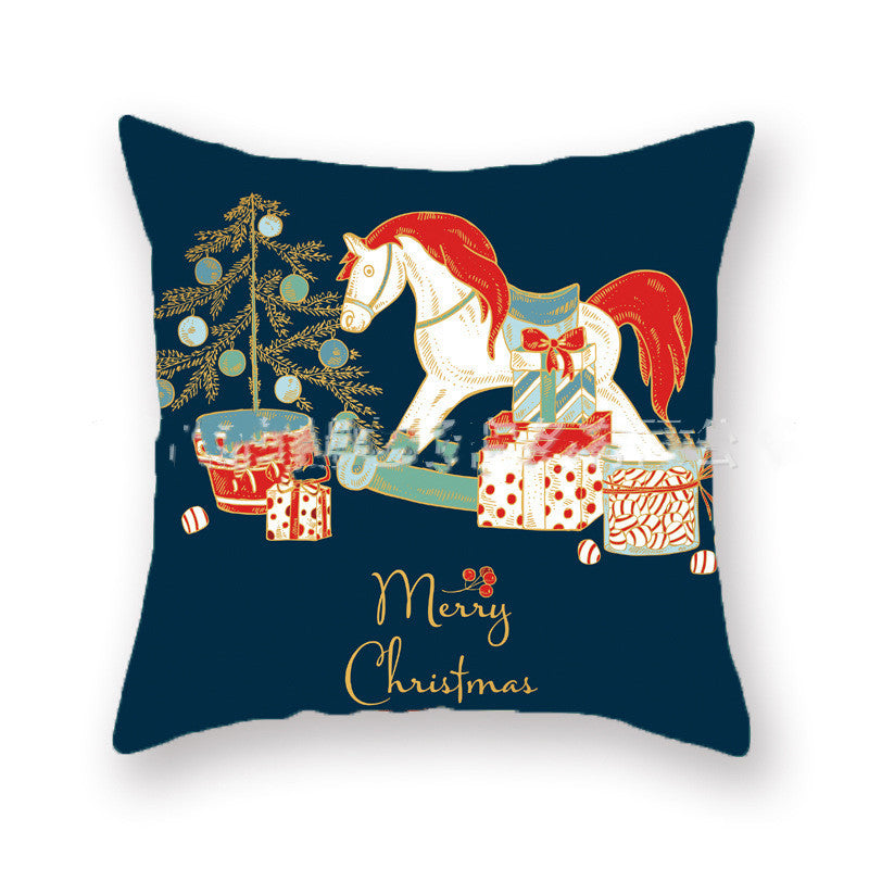 Christmas Sofa Throw Pillow Case for Home or Office