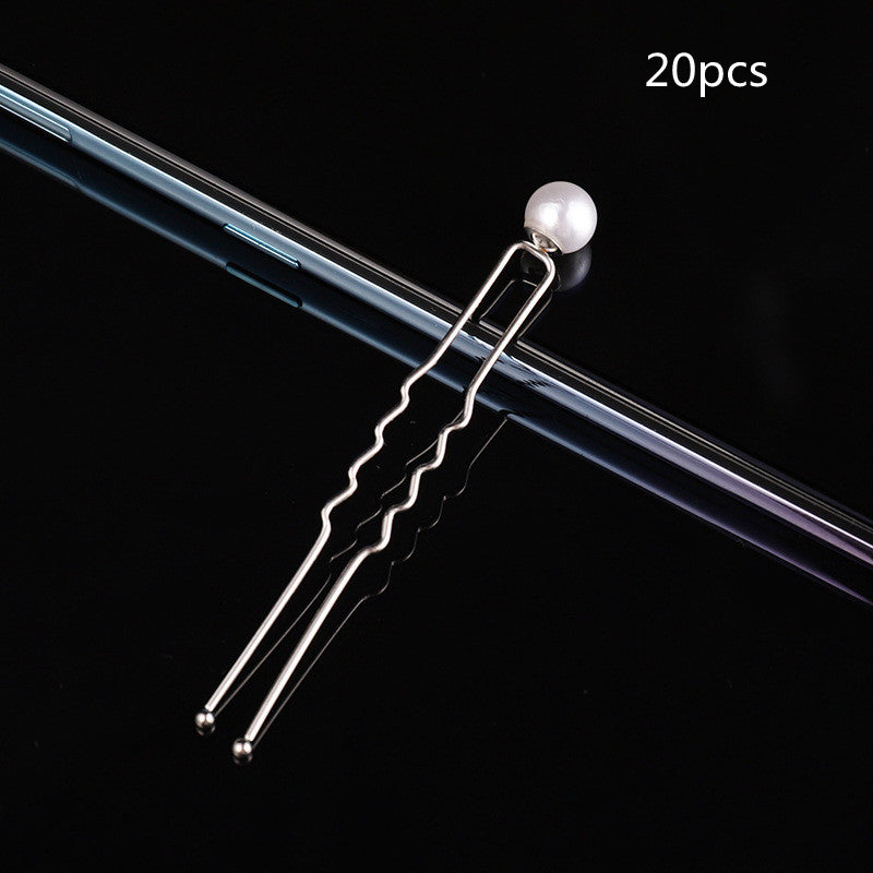Pearl Hairpin Temperament Ball Head Girls