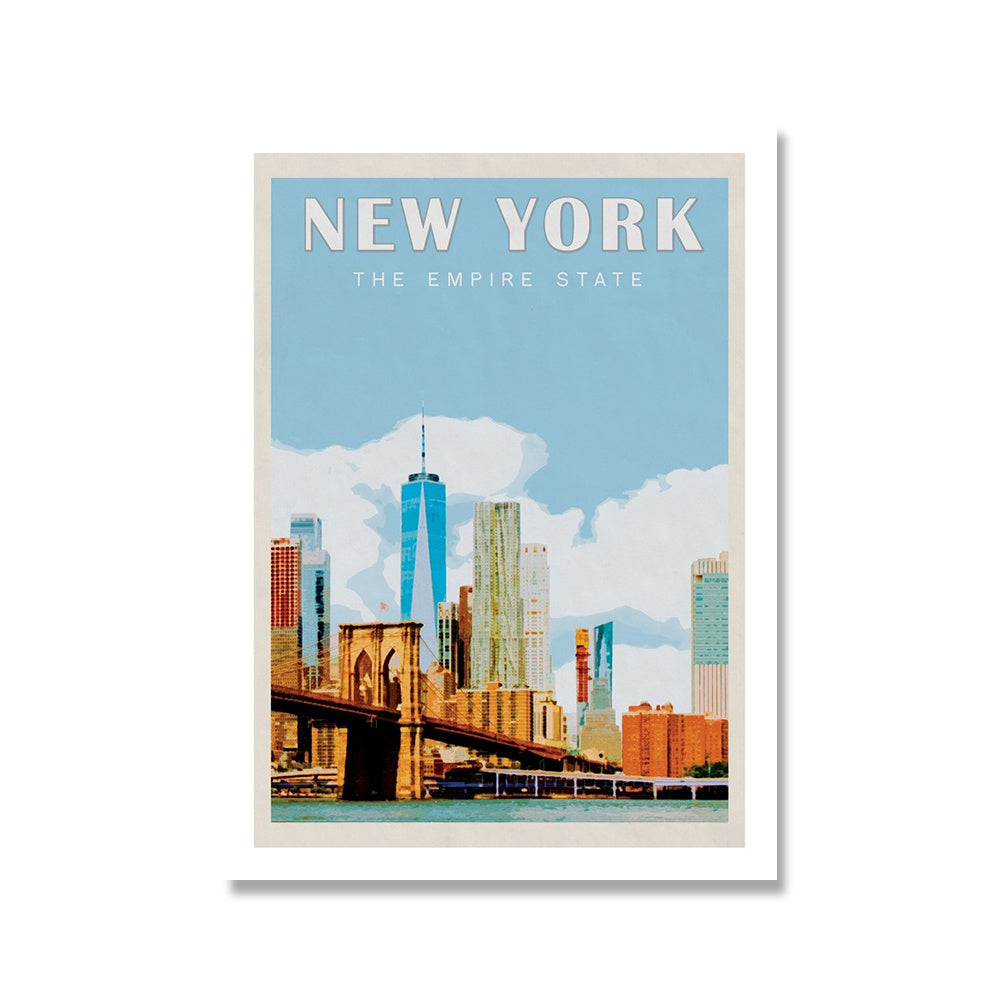 Frameless Decorative Poster – Canvas Core Modern Minimalist Wall Art Painting