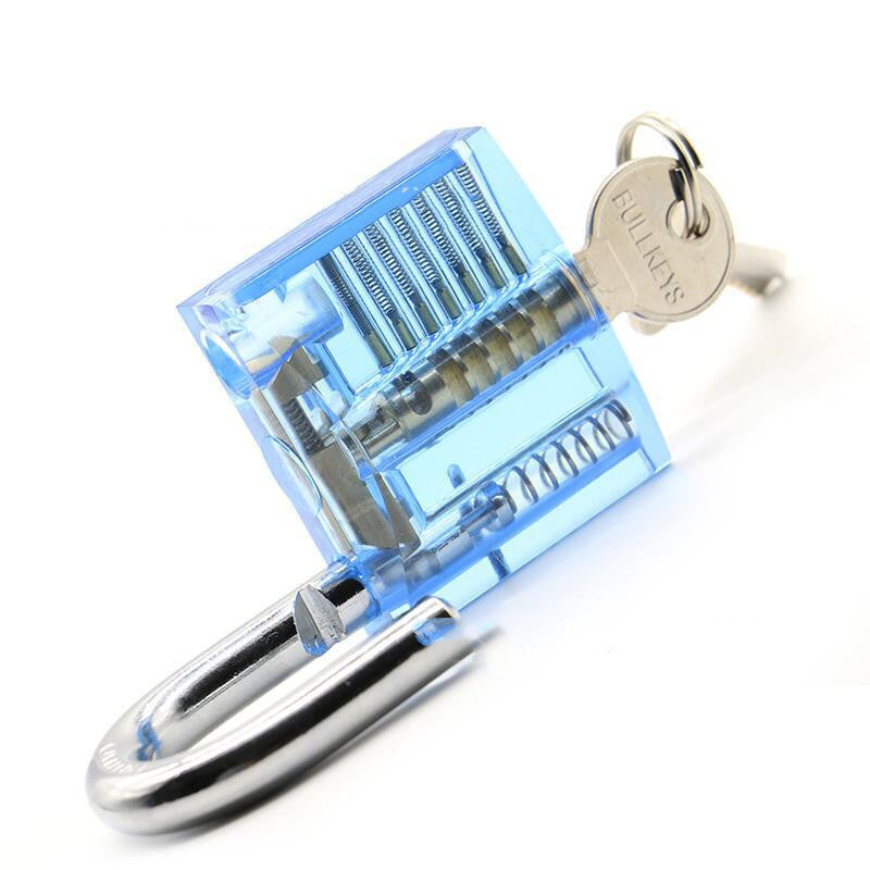 Product information:   material: metal Specifications:&nbsp; transparent lock, blue transparent lock, goddess card, crescent lock, goddess + 2 tools Style: modern and simple  Packing list:  Metal leaf lock*1