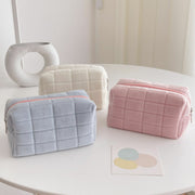 Soft Cloud Makeup Bag – Korean Style Portable Cosmetic Pouch