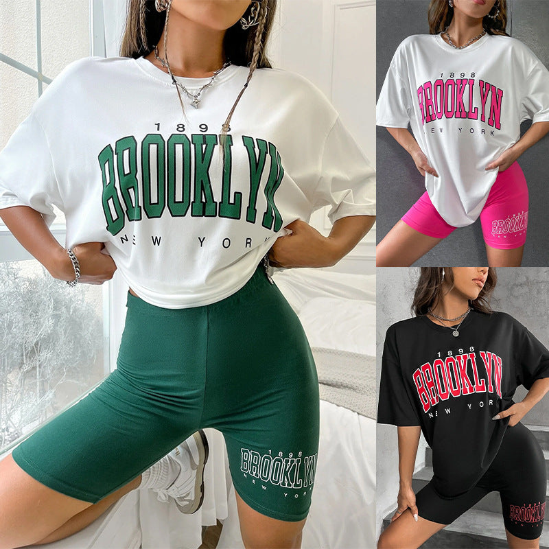 Women's Pullover Leisure Pajama Set – Loose-Fit Outerwear Style Loungewear
