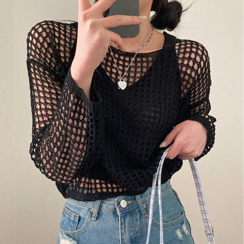 Fashion Women's Sun Protective Blouse Two-piece Set