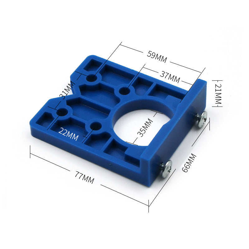 Door Hinge Opening Locator Auxiliary Plate