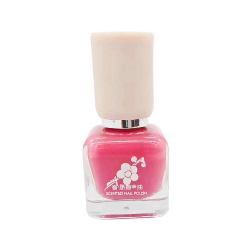 Water-based Quick-drying Baking-free Long-lasting Tearable Popular Color White Fragrance-retaining Nail Polish