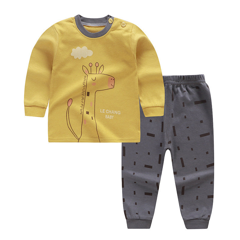 Boys And Girls, Infants Autumn Clothes And Long Trousers Home Service