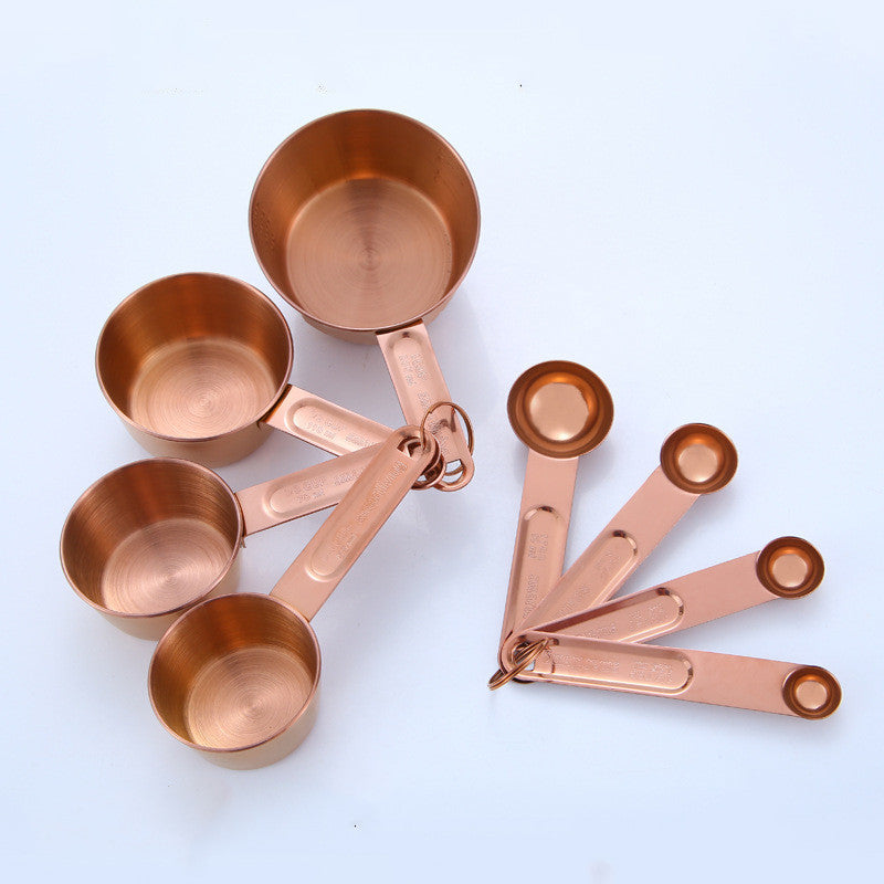 Stainless Steel Measuring Spoons – Kitchen & Coffee Scoop Set