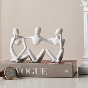 Modern Minimalist Mini Abstract Living Room Wine Cooler Entryway Ornament