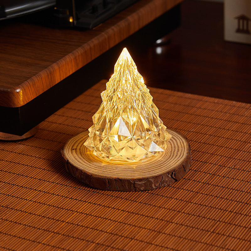 Iceberg Christmas Tree Night Lamp LED Bedside Atmosphere Candle Light