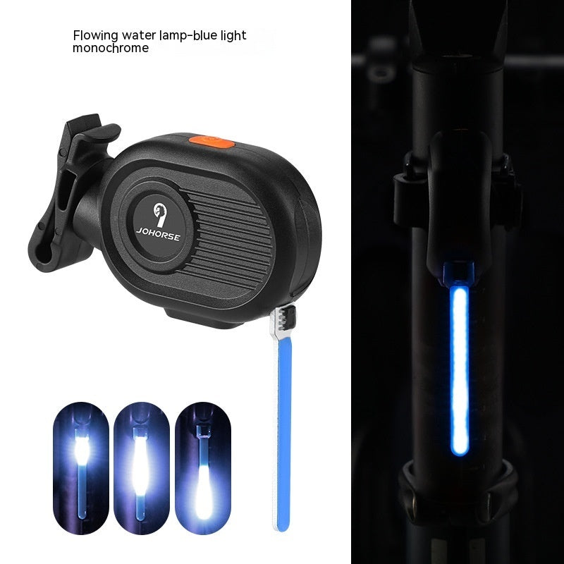 Bicycle Running Water Taillight Night Riding Water Drops