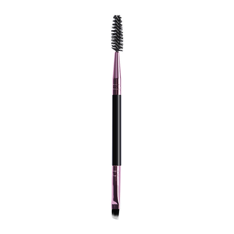 Spiral Angled Makeup Double Ended Eyebrow Brush