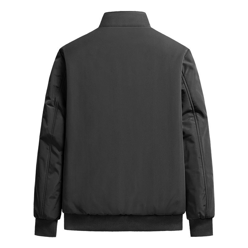 Jacket Men's Autumn New Oversized Loose Coat Casual All-match Solid Color Business