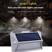 Solar Outdoor Human Body Induction Guide Step Light
