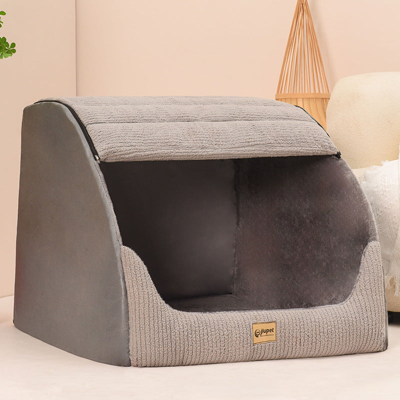 Warm Medium Large Dog Golden Retriever Removable And Washable Pet Bed