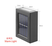 8pcs Warm light