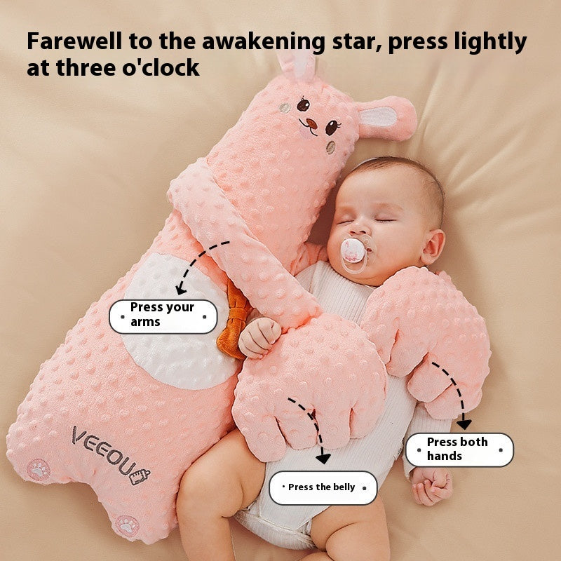 W9Q Wenou Baby Hug Sleep Soothing Pillow – Palm-Shaped Doll Cushion