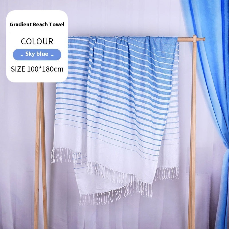 Blype Tassel Plus-sized Thick Absorbent Bath Towel