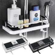 Adjustable Shower Rod Bracket – Wall-Mount Rack Holder for Bathroom