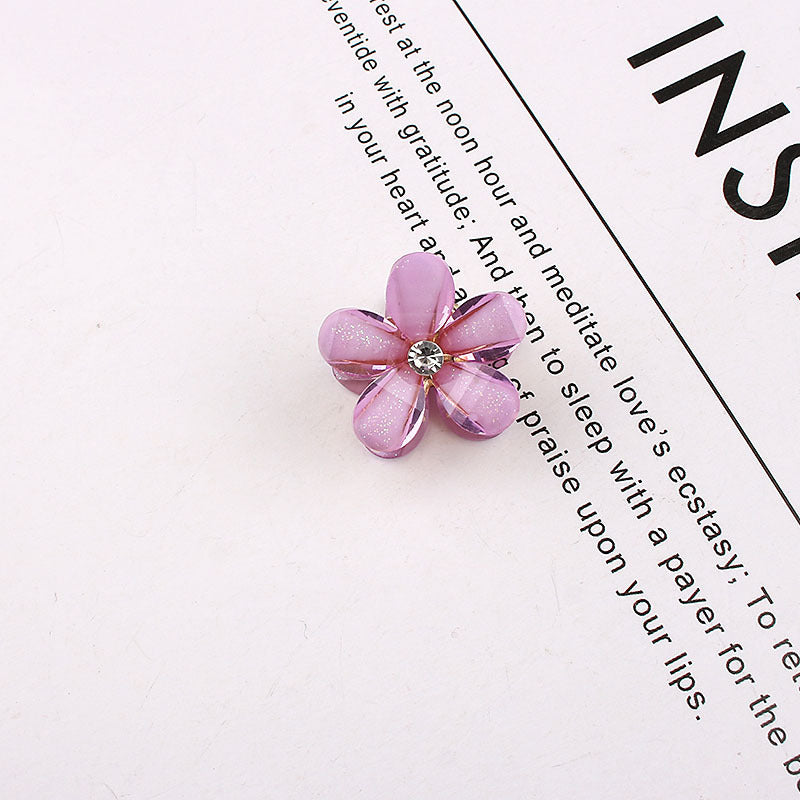 Mini Flowers Small Hair Accessory Hair Accessories Trumpet Simplicity