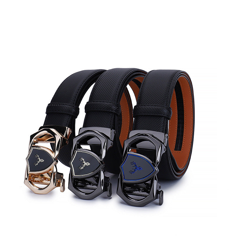 Real Leather Belt for Men – Business & Leisure Style