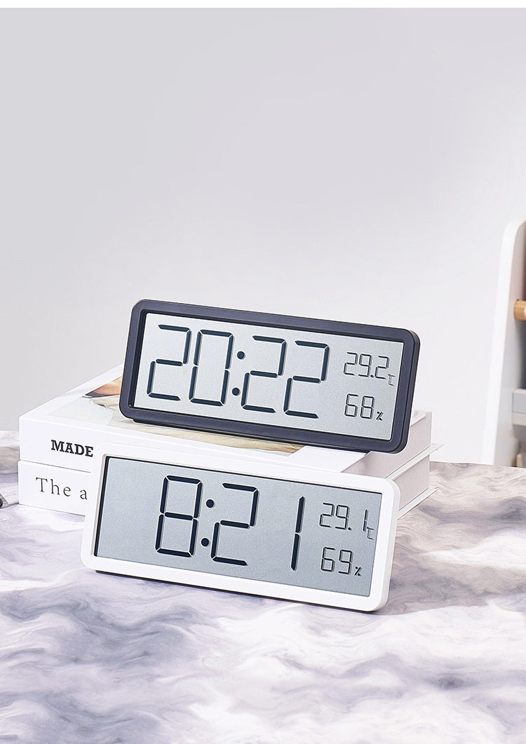 Simple Large Screen Temperature And Humidity Clock