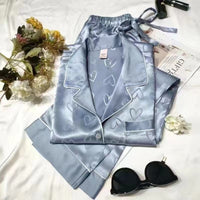 Blue Loving Heart Long