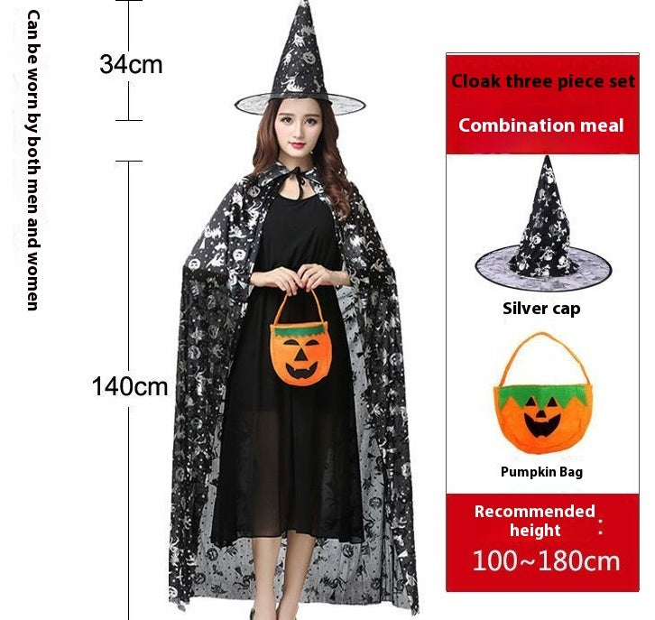 Women’s Witch Costume – Magical Halloween Party Dress for Cosplay and Events