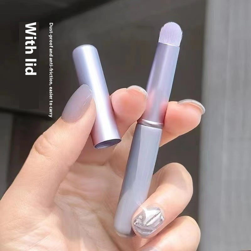 Mini Round Head Lip Brush – Professional Beauty Makeup Tool