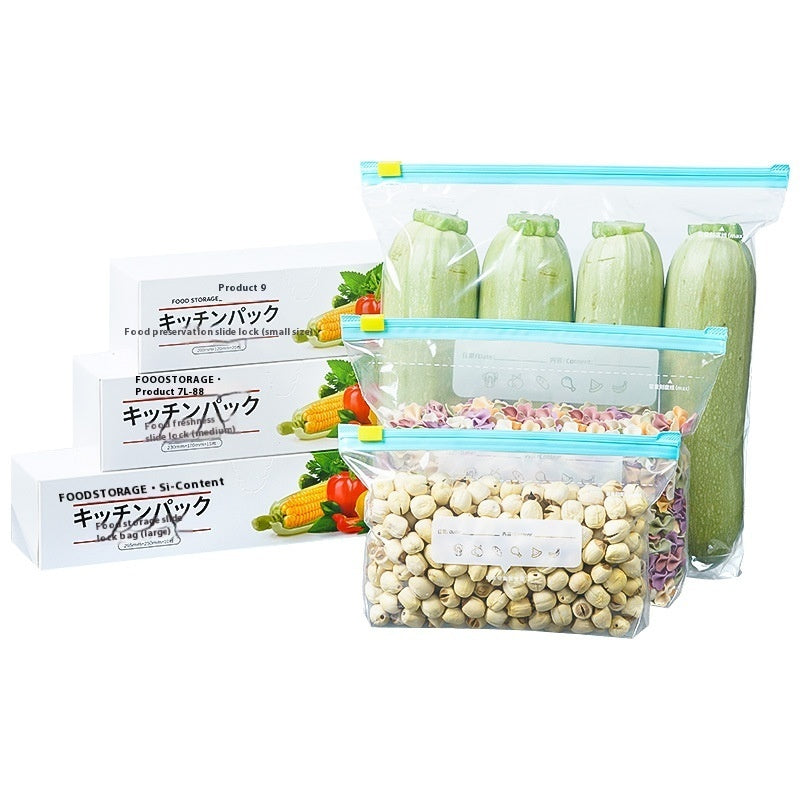 Household Refrigerator Kitchen Thick Sealed Bag Food Grade