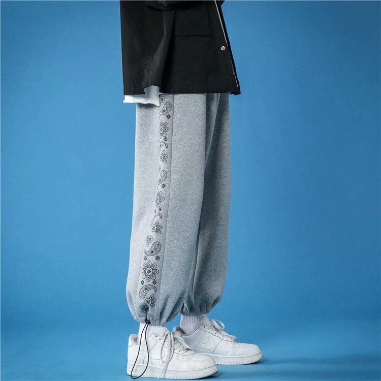 Men’s Loose Tie-Foot Fashion Casual Pants – Trendy Street Style