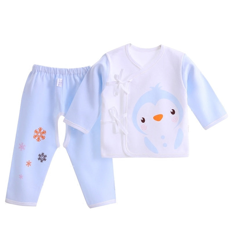Spring Newborn Summer Autumn Cotton Baby Underwear Set