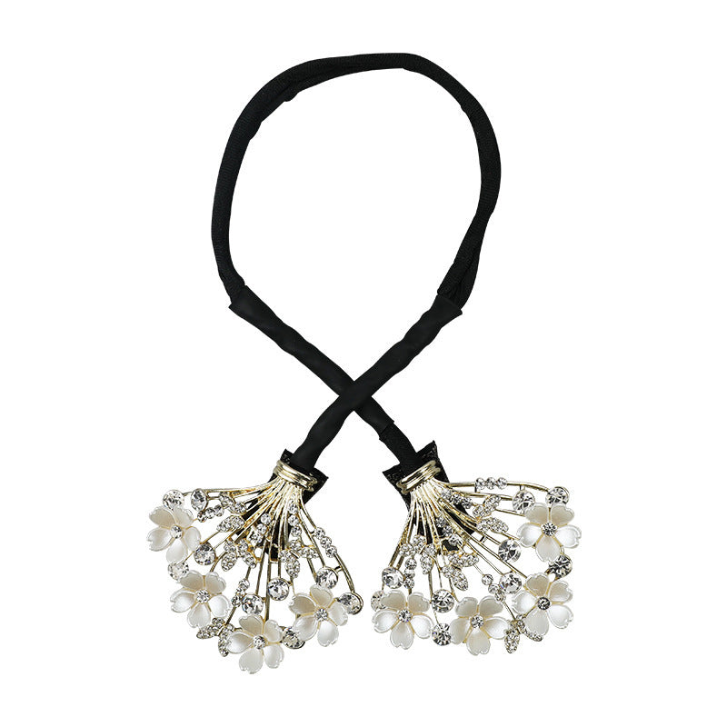 Hand-woven Bud-like Hair Style Updo Hair Rod Hair Accessories