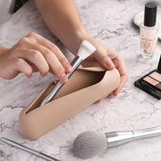 Silicone Makeup Brush Storage Bag – Magnetic Protective Cover