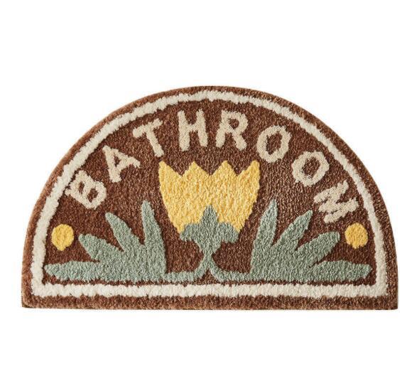 Simple Absorbent Floor Mats – Kitchen & Bathroom Use