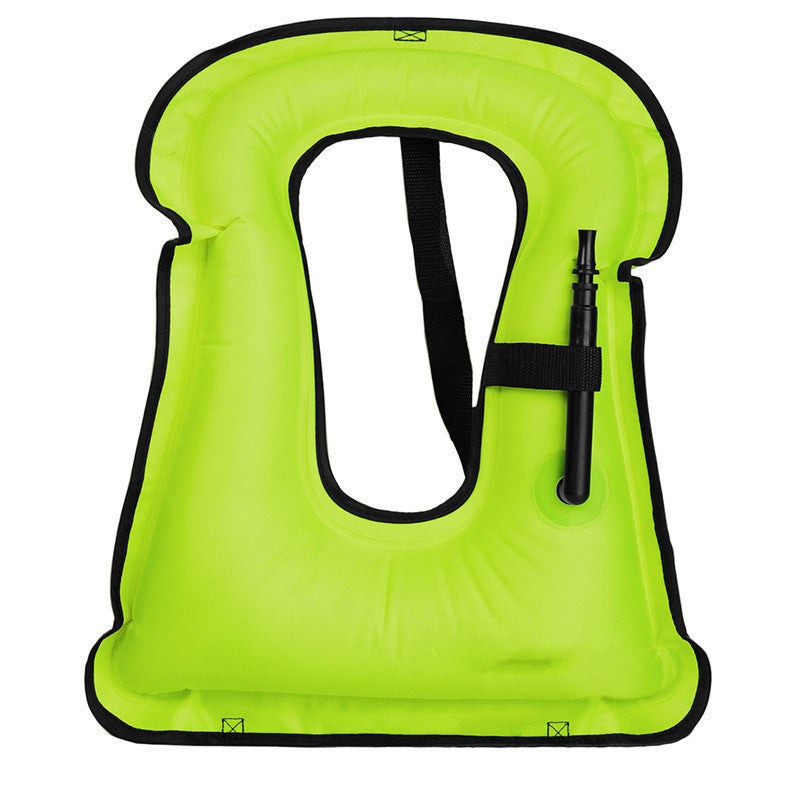 Swimming Inflatable Breathing Vest Secure