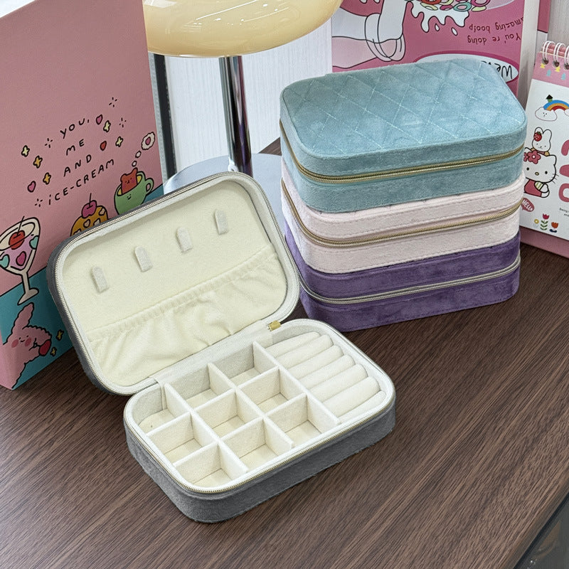 Simple Fashion Personality Portable Jewelry Box
