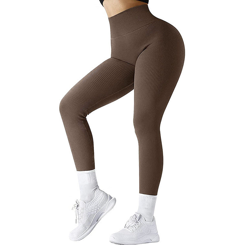 Women’s High-Waist Slim Fit Solid Color Pants – Fashion Casual Nylon Stretch