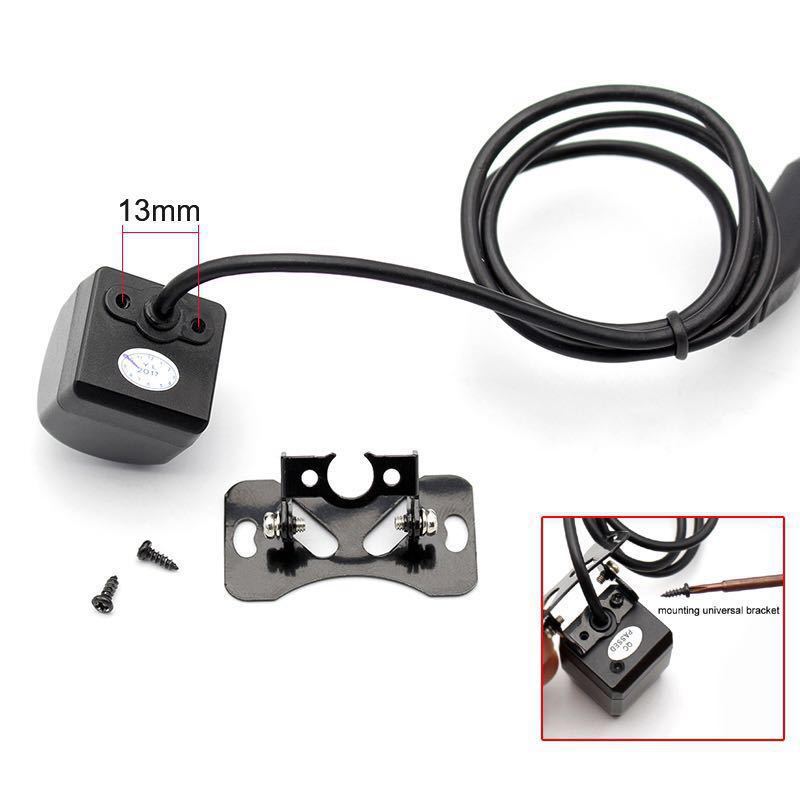 Universal 12V Rear View Camera with Digital Ruler Reference Line – 500TV Lines Resolution