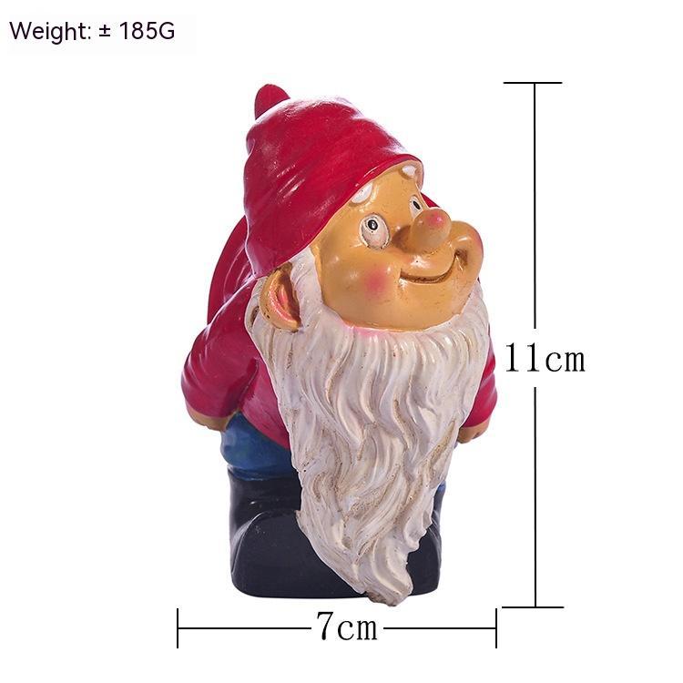 Garden Dwarf Resin Carving Ornament
