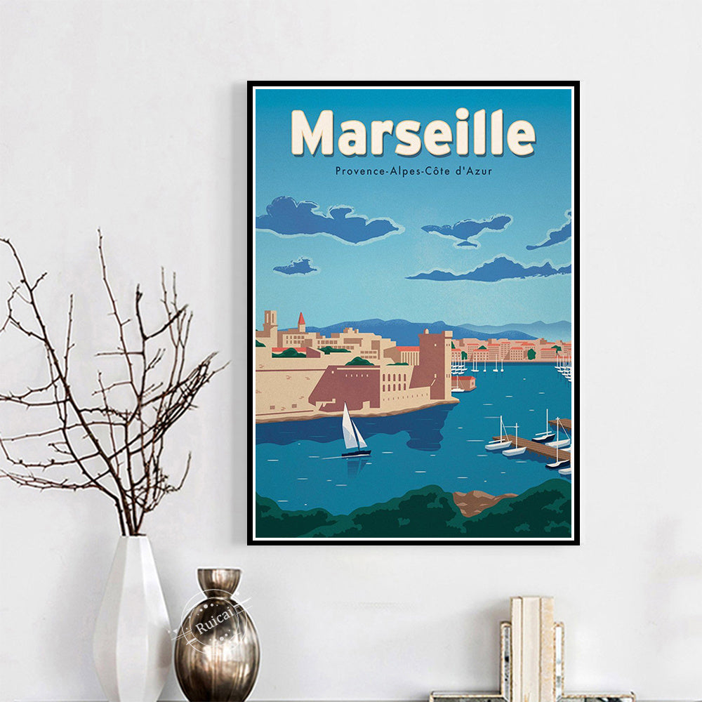 Home Decoration Simple Travel Canvas Poster