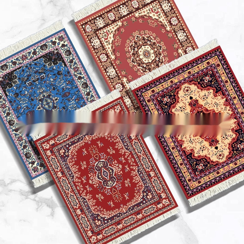 4 Sets Of Carpet Drinks Heat Insulation Coaster