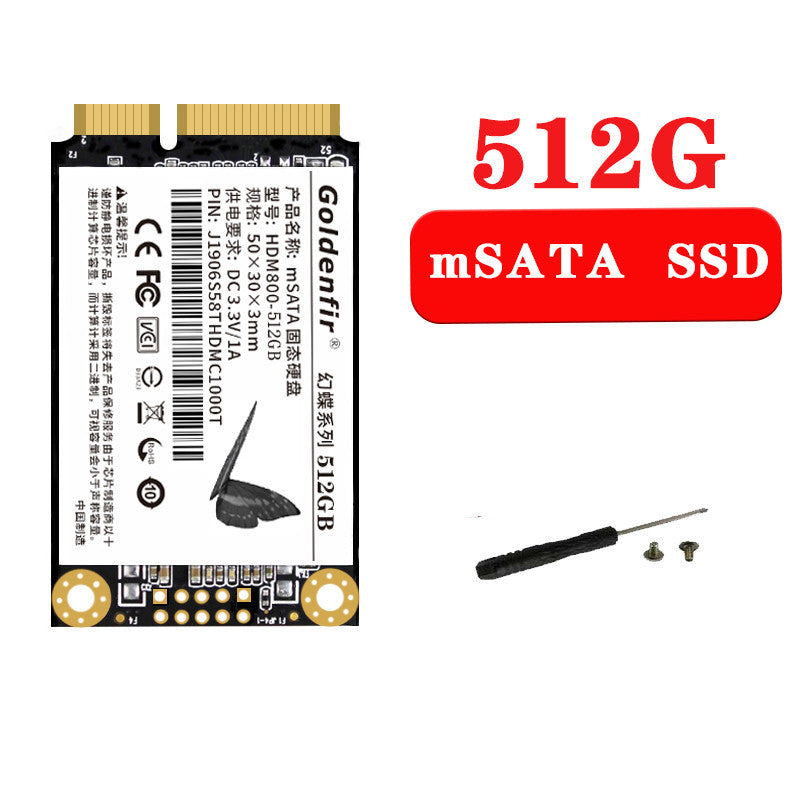 512GB mSATA SSD – Mini-SATA III 6Gbps Internal Solid State Drive for Laptop/Small PC