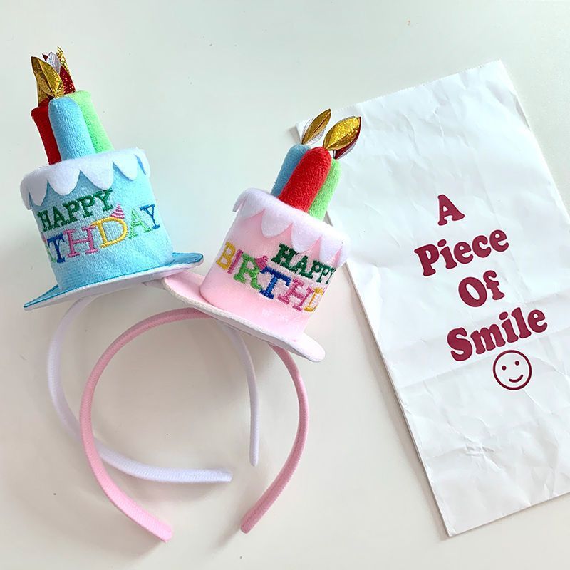 Cute Birthday Cake Birthday Headband Party Dress Up