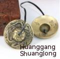 Nepal Percussion Instrument Tibetan Pure Copper Clip Bell Handmade Clip Bell Cymbals