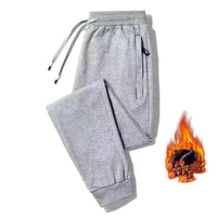 Rib double zipper plush grey