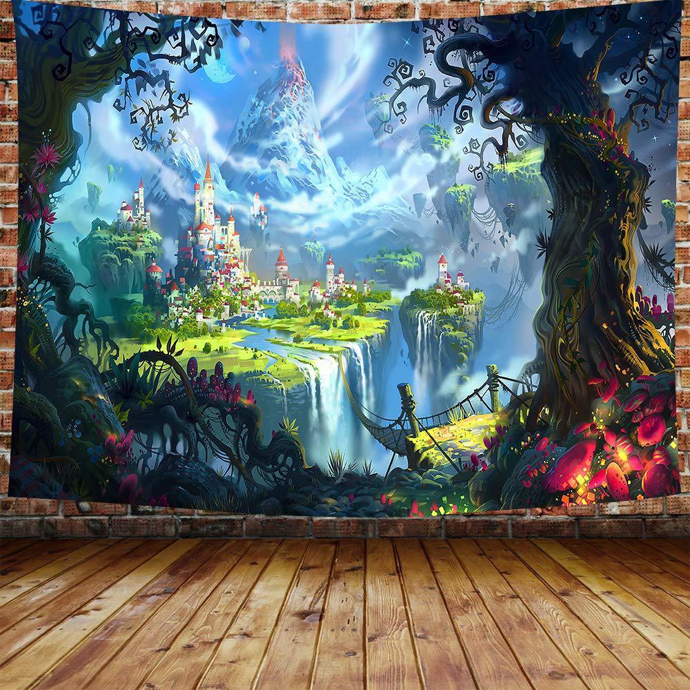 Home Decoration Psychedelic Background Cloth