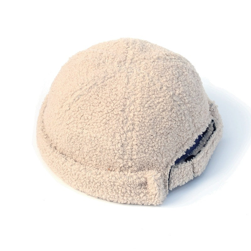Japanese Retro Hat Men's  Lamb Wool Korean Version Tide Beret
