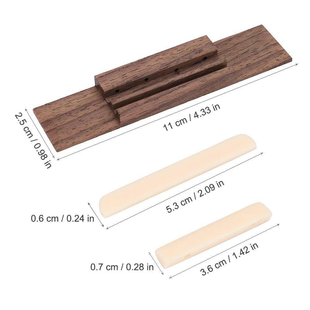 Ukulele Universal Piano Code Rosewood Bridge Lower Upper Piano Pillow