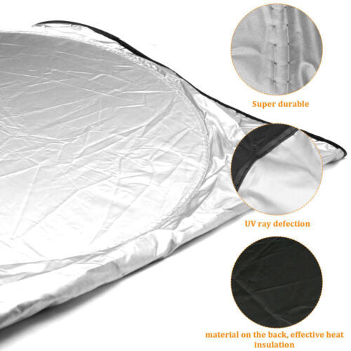 Car Windshield Sunshade, UV Protection Visor and Cover, Anti-Snow and Ice