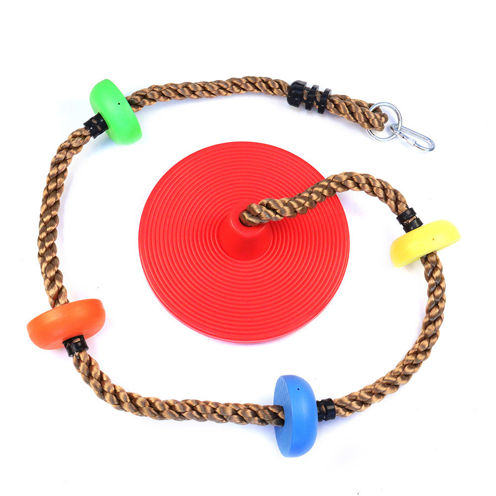 Children’s Outdoor Swing – Durable Plastic Play Set Accessory